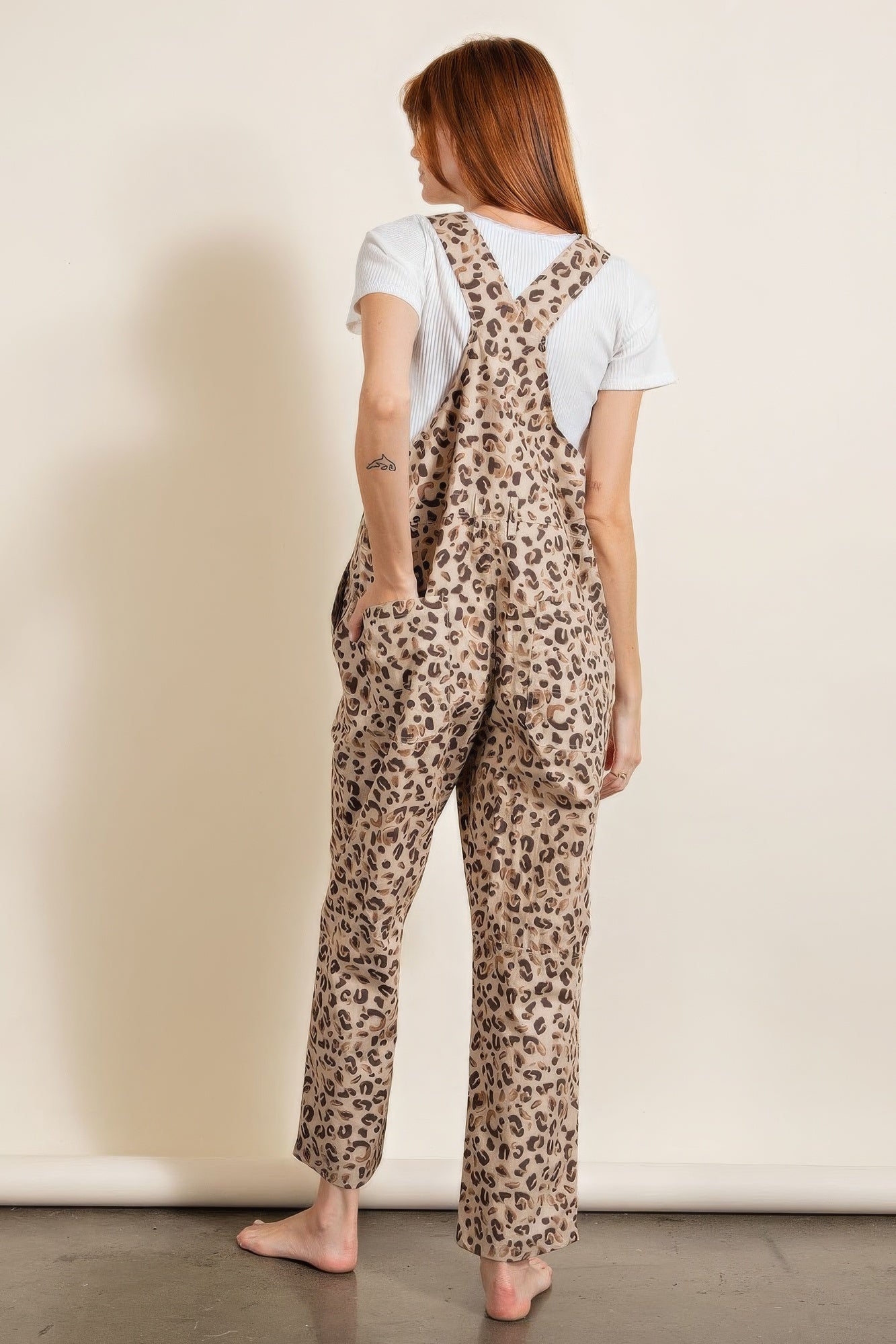 Mono estampado animal/leopardo