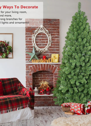 9FT Unlit Christmas Tree With 1910 Branch Tips