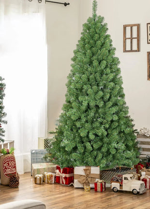 8FT Unlit Christmas Tree With 1430 Branch Tips