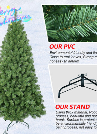 9FT Unlit Christmas Tree With 1910 Branch Tips