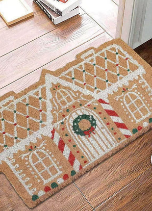 Christmas Rug - Cashmere Irregular Shape Hallway Mat