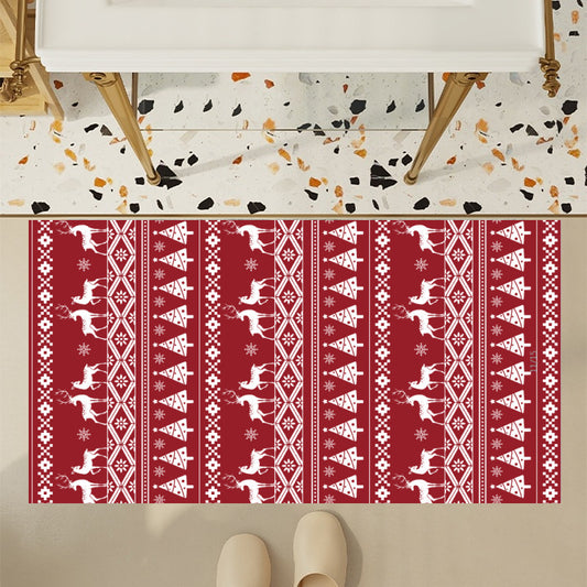 Cross-border Retro Persian Turkish Ethnic Style Carpet American Stitching Round Living Room Office Full Floor Mat