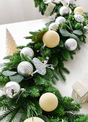 6FT Christmas Garland - Pre Decorated, Unlit