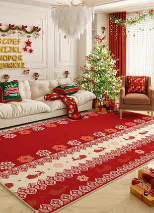 Cross-border Retro Living Room Full Carpet Office Christmas Classical Non-slip Dirty-resistant Coffee Table Mat Absorbent Foot Mat