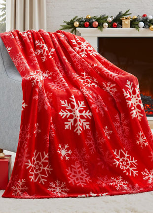 Christmas Blanket Soft Flannel Christmas Blanket Warm Plush