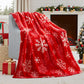 Christmas Blanket Soft Flannel Christmas Blanket Warm Plush