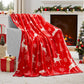 Christmas Blanket Soft Flannel Christmas Blanket Warm Plush