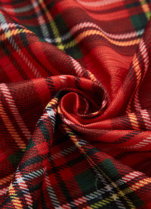 1PC Christmas Curtain Printed Shading Cloth Beautifying Curtain