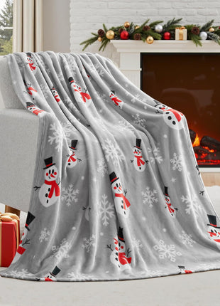 Christmas Blanket Soft Flannel Christmas Blanket Warm Plush