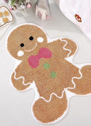 Christmas Rug - Cashmere Irregular Shape Hallway Mat