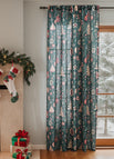 Christmas tree gift curtains