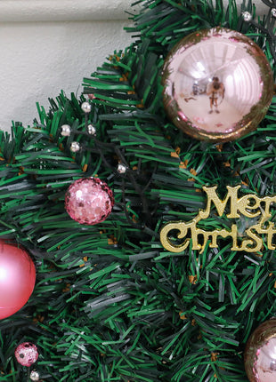 9FT Christmas Pre Lit Decorated Garland