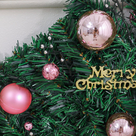 9FT Christmas Pre Lit Decorated Garland