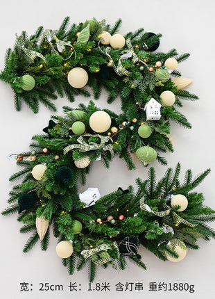 6FT Christmas Garland - Pre Decorated, Unlit