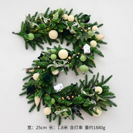 6FT Christmas Garland - Pre Decorated, Unlit