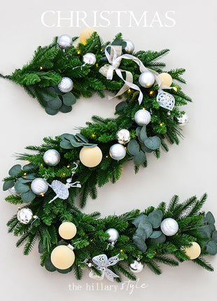 6FT Christmas Garland - Pre Decorated, Unlit