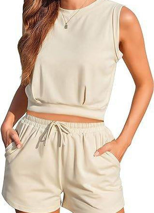 Fashion Personality Women's Vest Top Suit - MimiStylez