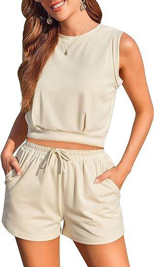 Fashion Personality Women's Vest Top Suit - MimiStylez