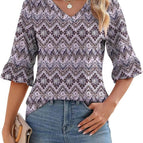 Floral gris