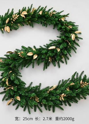 9FT Christmas Garland - Pre Decorated, Unlit