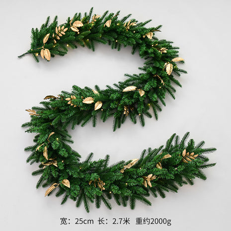 9FT Christmas Garland - Pre Decorated, Unlit