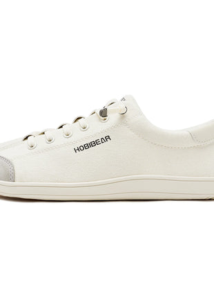 HOBIBEAR Wide Toe Barefoot Shoes for Unisex Minimalist Artificial Leather Sneakers Lightweight Adjustable Slip On Walking Shoes