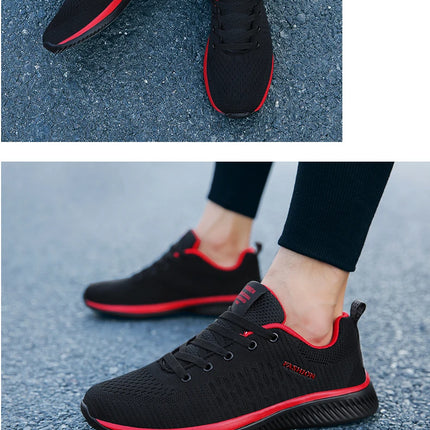 Zapatillas de correr para hombre, zapatillas informales de moda, transpirables, deportivas, ligeras y atléticas.