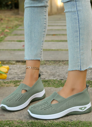 Women's summer shoes - casual sneaker, simple, four seasons general light flat solid women shoes