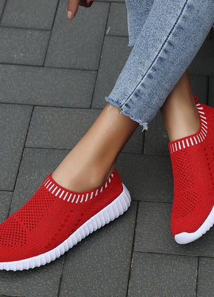 Women's Ultra Light Casual & Running Shoes, Fashionable Fly Woven Breathable Sports Sneakers