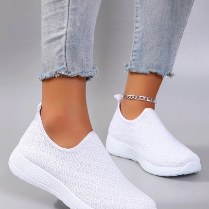 Women's summer breathable mesh flat shoes, women's shoes, casual sneakers shoes - MimiStylez