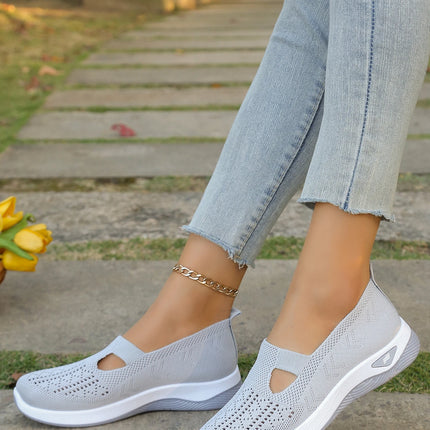Zapatos de verano para mujer: zapatillas informales, sencillas, para las cuatro estaciones, ligeras, planas y lisas.