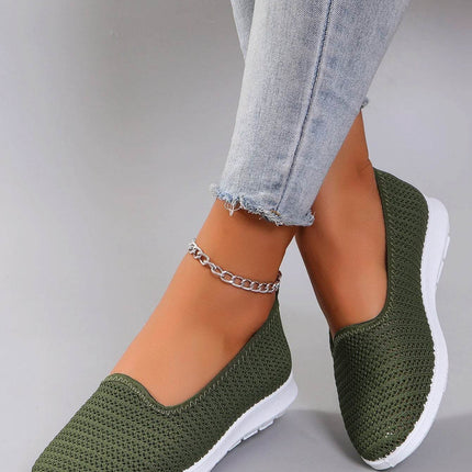 Women's summer breathable mesh flat shoes, casual sneakers - MimiStylez