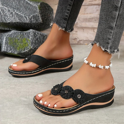 Flip-Flops for Women - Comfy Slip-On Casual Outdoor Footwear