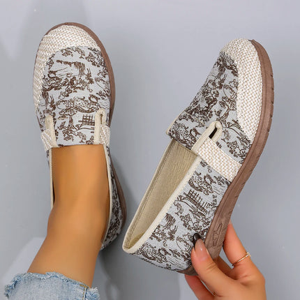 Zapatillas deportivas informales para mujer, cómodas, transpirables, ligeras y resistentes al desgaste, con suela blanda.