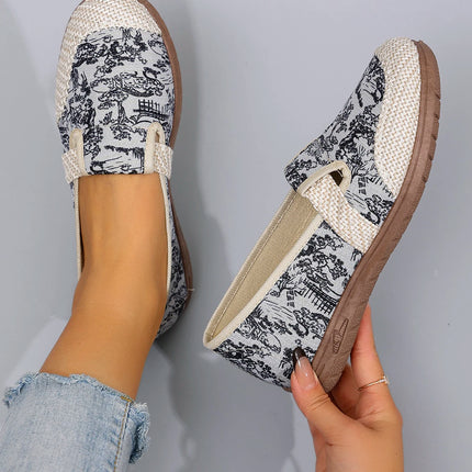 Zapatillas deportivas informales para mujer, cómodas, transpirables, ligeras y resistentes al desgaste, con suela blanda.