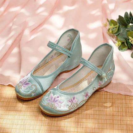Embroidery Women Shoes, Vintage Woman Sneakers
