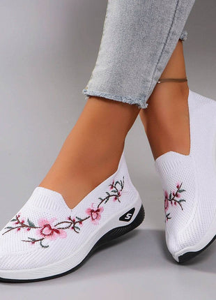 Spring and Autumn New Women's Sports Shoes Fashionable Breathable Lightweight Non-Slip Wear-Resistant Casual Sports Shoes Flat Shoes Loafers - MimiStylez