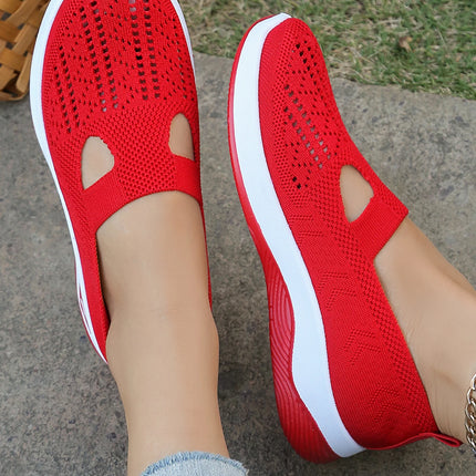Zapatos de verano para mujer: zapatillas informales, sencillas, para las cuatro estaciones, ligeras, planas y lisas.