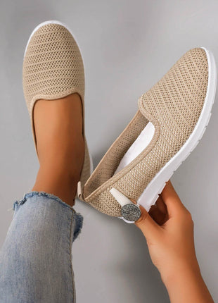 Women's summer breathable mesh flat shoes, casual sneakers - MimiStylez