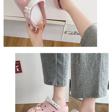 Fashion Sandals Waterproof Slippers Women Shoes Summer Outdoor Slides Soft Sole Clogs
