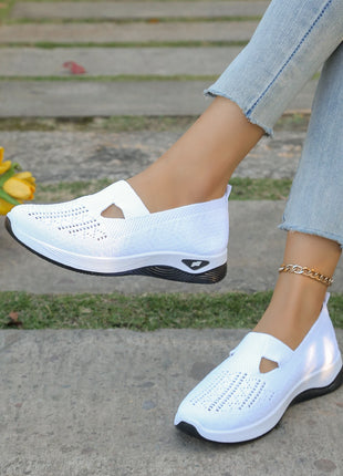Women's summer shoes - casual sneaker, simple, four seasons general light flat solid women shoes