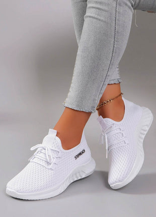 Women's summer breathable mesh flat shoes, women's shoes - MimiStylez