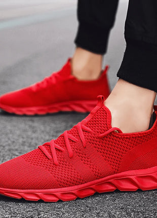 Fashion Men Casual Shoes Men Sneakers Brand Men Shoes Loafers Slip On Mesh Flats Big Size Breathable Shoes