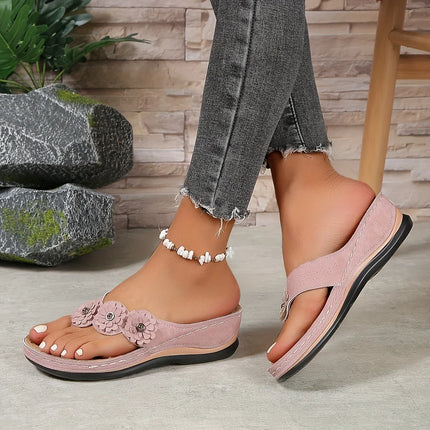 Flip-Flops for Women - Comfy Slip-On Casual Outdoor Footwear