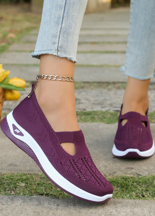 Women's summer shoes - casual sneaker, simple, four seasons general light flat solid women shoes