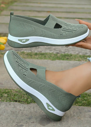 Women's summer shoes - casual sneaker, simple, four seasons general light flat solid women shoes
