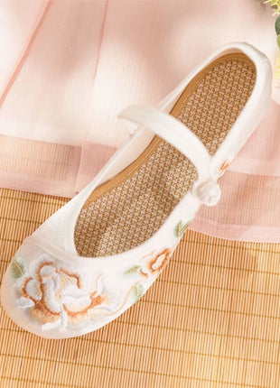 Embroidery Women Shoes, Vintage Woman Sneakers