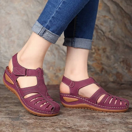 Sandals Shoes Women's Sandals Non-Slip Sandals, Wedge Shoes Woman Soft Footwear