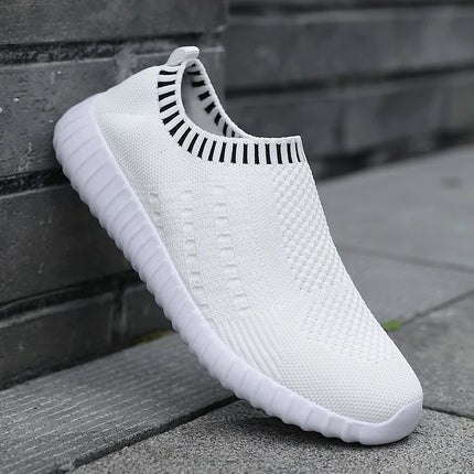 Zapatillas deportivas ultraligeras informales y para correr para mujer, deportivas transpirables y de moda con tejido Fly.