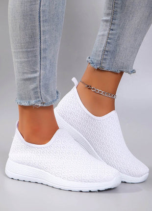 Women's summer breathable mesh flat shoes, women's shoes, casual sneakers shoes - MimiStylez